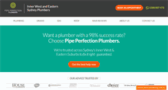 Desktop Screenshot of pipeperfection.com.au